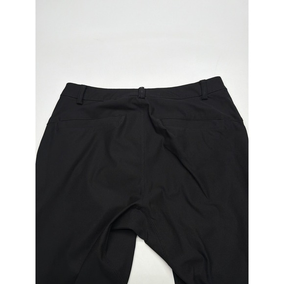 Mens Black Athletic Lounge Pants Joggers Activewear Comfort Casual Lululemon S - Picture 6 of 12
